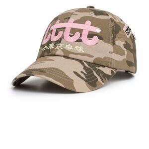 Little Tokyo Table Tennis LTTT - CAP, 52 weeks, camo with pink embroidered